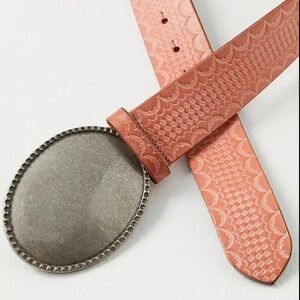 Free People Duke Concho Belt Sunrise Pink NWT Size XS/S